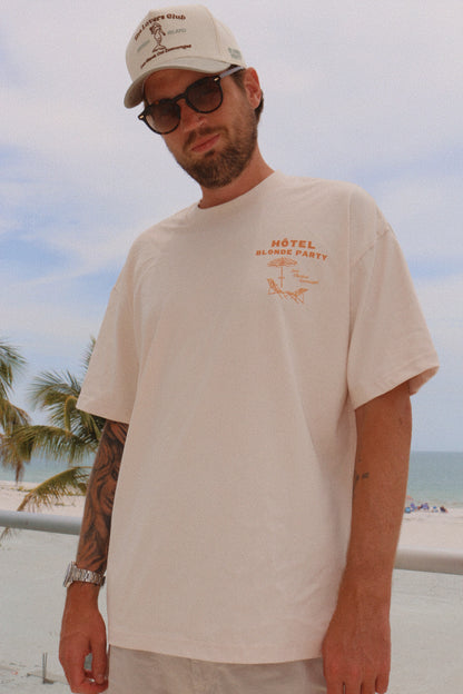 Hotel Blonde Party Oversized Heavyweight Tee