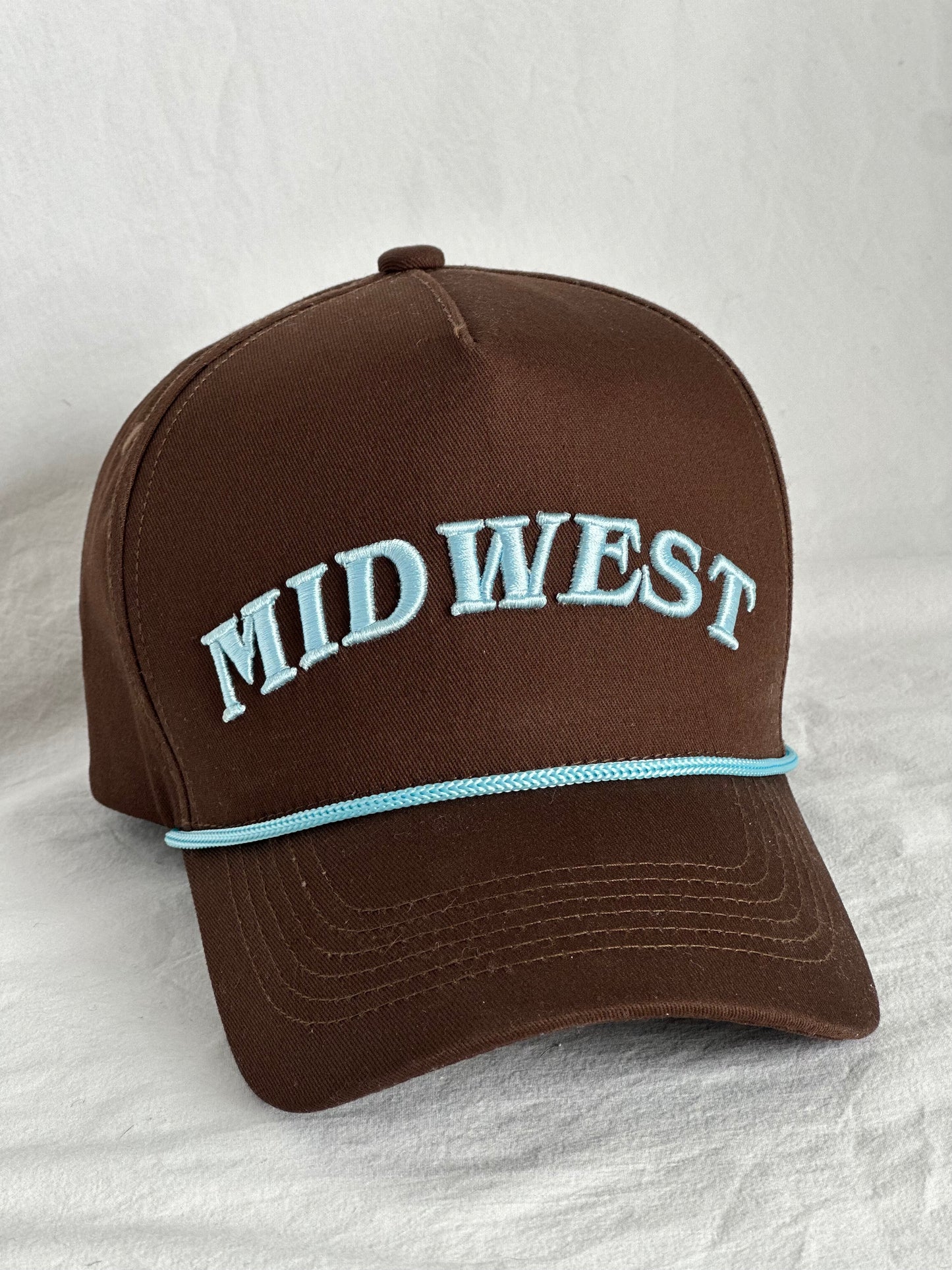 Midwest Hat – Brown – High-Profile Trucker